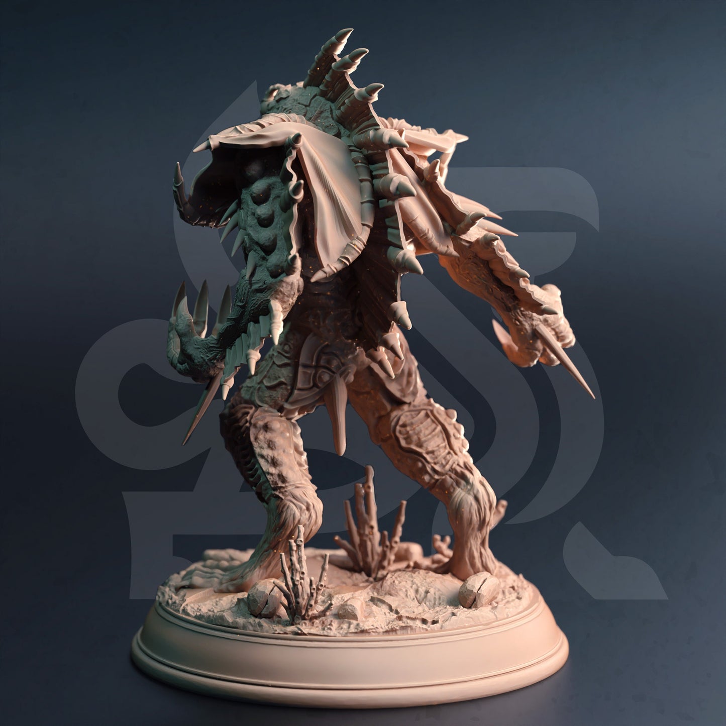 Alpha Angler Fish Abomination Giga Gluglin Figure 12k + Base Print 3D RPG Miniature Gift Idea mini | Dungeons & Dragons | Tabletop  DM Stash