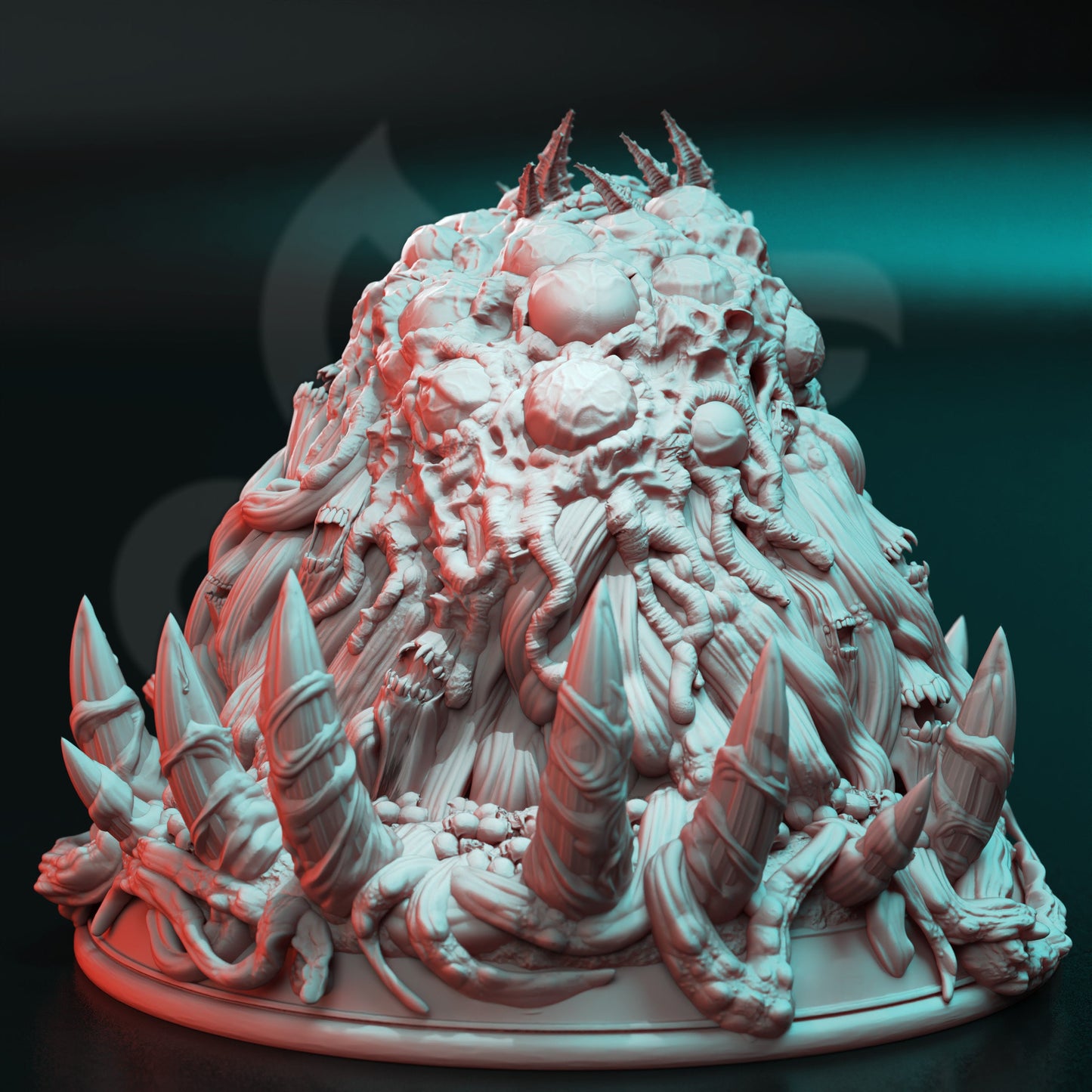 Edramundis - Arch Demon of Deceit 12k Figure + base print 3d miniature Gift Idea mini |Dungeons & Dragons | Tabletop | DM Stash