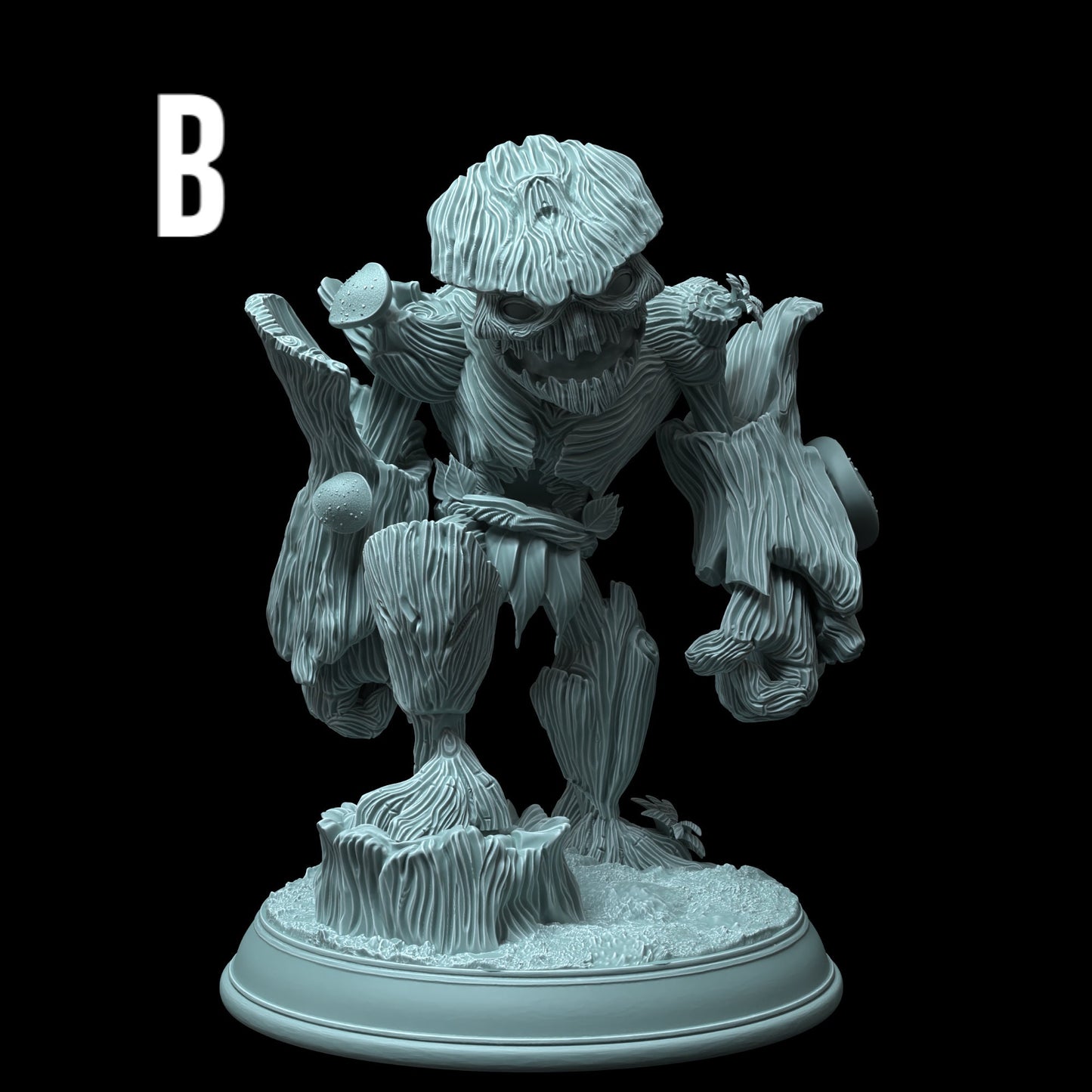 Trio of Treant Saplings - Volys Figure + Base print 3d 12k dnd miniature Gift Idea mini | Dungeons & Dragons | Tabletop | DM Stash