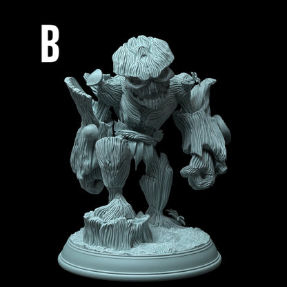 Trio of Treant Saplings - Volys Figure + Base print 3d 12k dnd miniature Gift Idea mini | Dungeons & Dragons | Tabletop | DM Stash