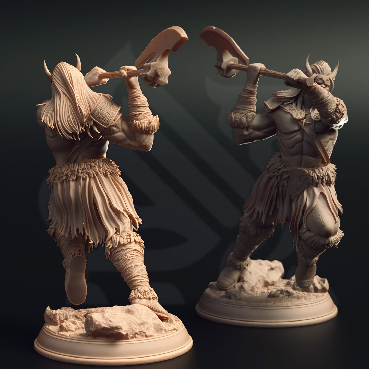 Orc Tribal Barbarian Ranger Fighter