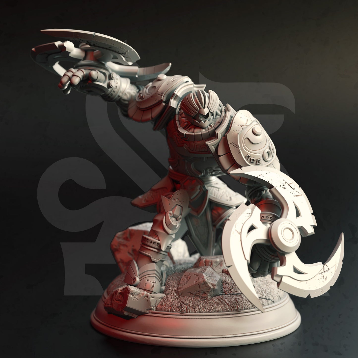 Orodver - Arcane War Golem BIG 75mm Figure 12k + Base Print 3D RPG Miniature Gift Idea mini | Dungeons & Dragons | Tabletop | DM Stash