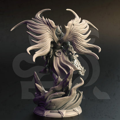 Ascended Angelic Paladin - Zyril Figure 12k + Base Print 3D RPG Miniature Gift Idea mini | Dungeons & Dragons | Tabletop | DM Stash