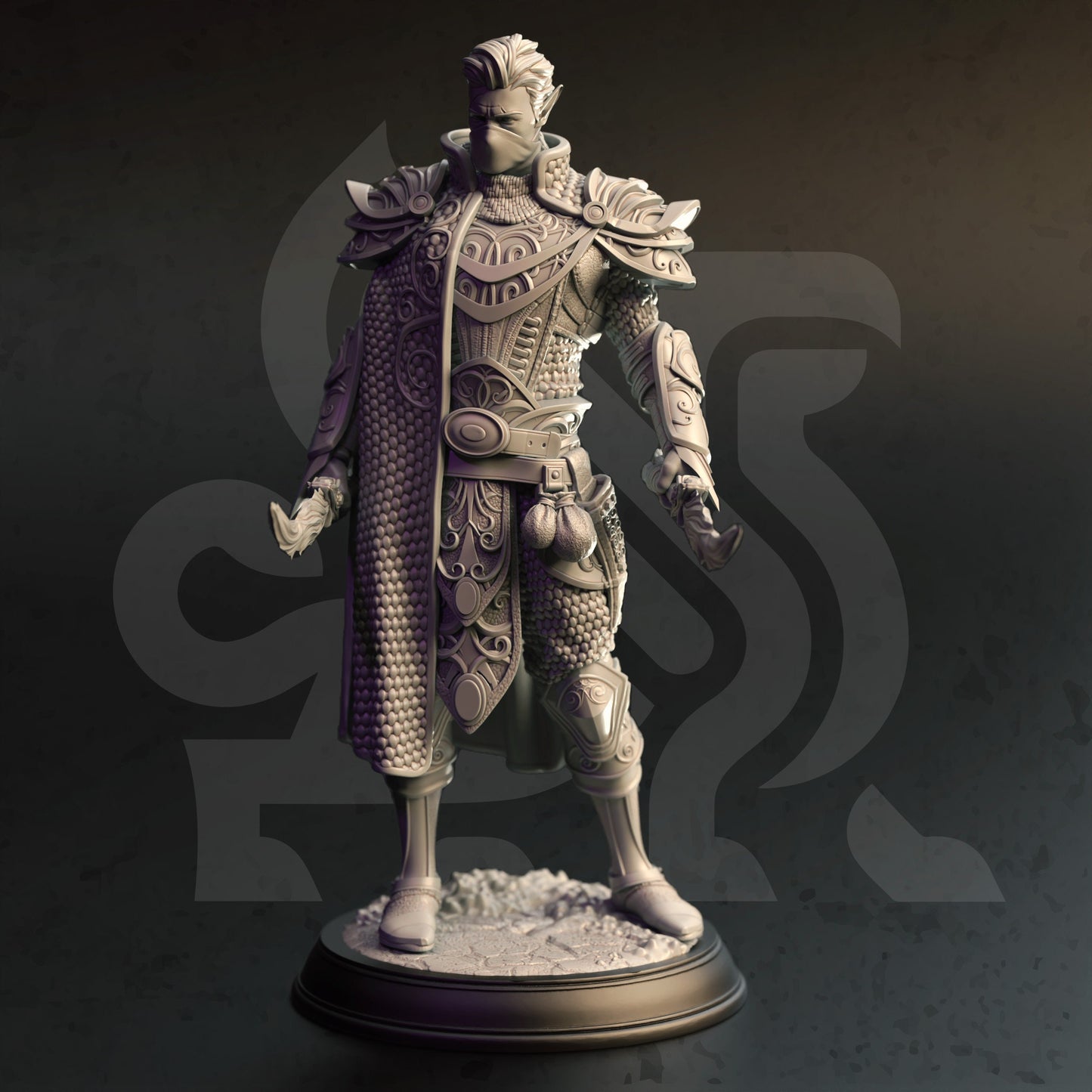 High Elf Arcane Trickster - Esterian Figure 12k + Base Print 3D RPG Miniature Gift Idea mini | Dungeons & Dragons | Tabletop | DM Stash