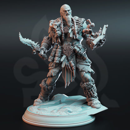 Goliath Blood Mage - Raktavin Figure with base print 3d 12k miniature Gift Idea mini | Dungeons & Dragons | Tabletop | DM Stash