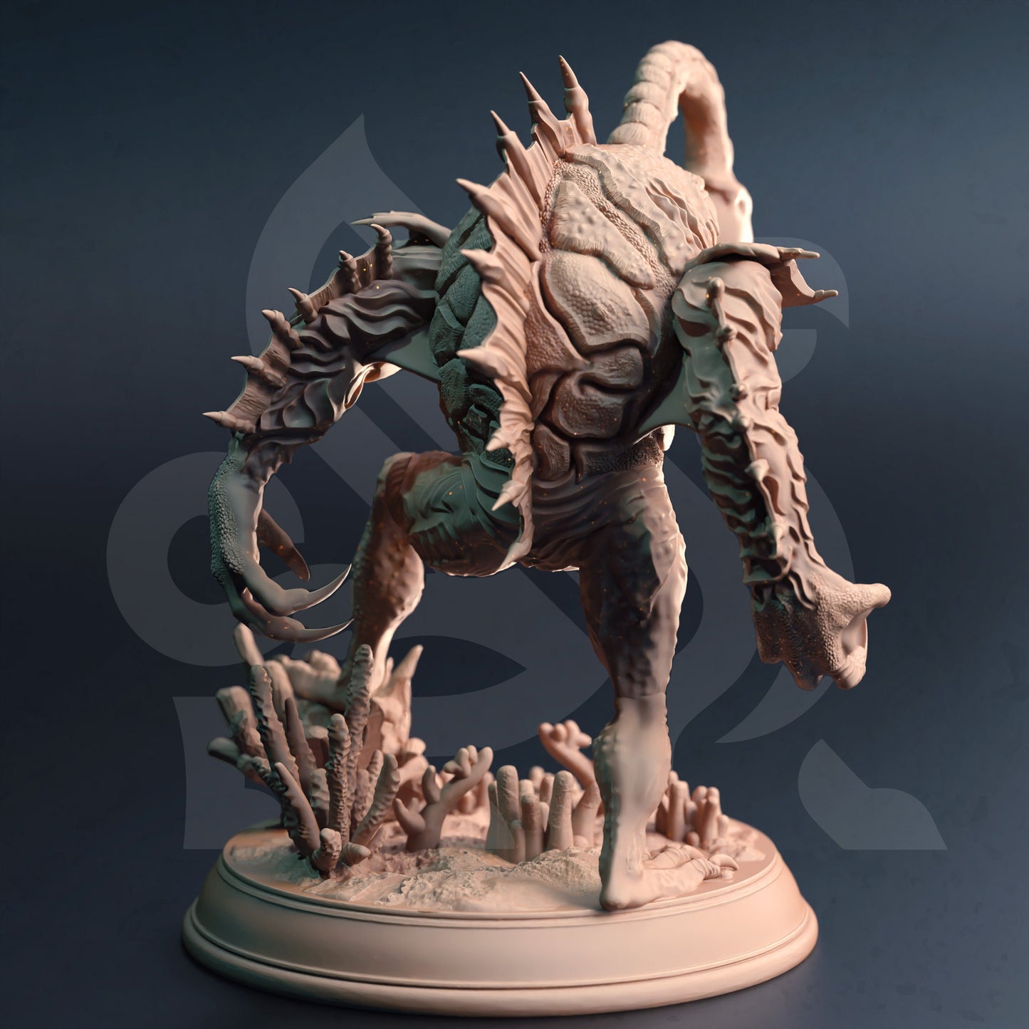 Alpha Angler Fish Abomination Giga Gluglin Figure 12k + Base Print 3D RPG Miniature Gift Idea mini | Dungeons & Dragons | Tabletop  DM Stash