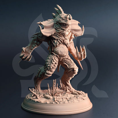 Alpha Angler Fish Abomination Giga Gluglin Figure 12k + Base Print 3D RPG Miniature Gift Idea mini | Dungeons & Dragons | Tabletop  DM Stash