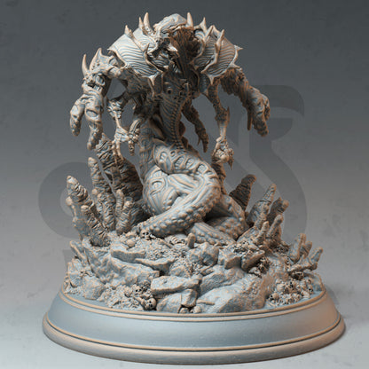 Eldritch Abomination - The Voice Figure + Base print 3d 12k dnd miniature Gift Idea mini | Dungeons & Dragons | Tabletop | DM Stash