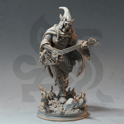 Demonic Jester - The Travelling Jack Figure + Base print 3d 12k dnd miniature Gift Idea mini | Dungeons & Dragons | Tabletop | DM Stash