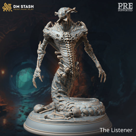 Eldritch Shapeshifter - The Listener Figure + Base print 3d 12k dnd miniature Gift Idea mini | Dungeons & Dragons | Tabletop | DM Stash