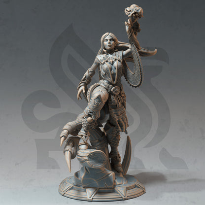 Elven Illusionist - Orstina of Havenmond Figure + Base print 3d 12k dnd miniature Gift Idea mini | Dungeons & Dragons | Tabletop | DM Stash