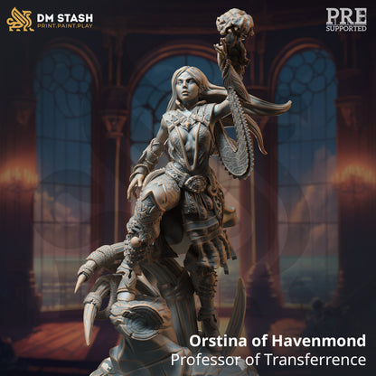 Elven Illusionist - Orstina of Havenmond Figure + Base print 3d 12k dnd miniature Gift Idea mini | Dungeons & Dragons | Tabletop | DM Stash