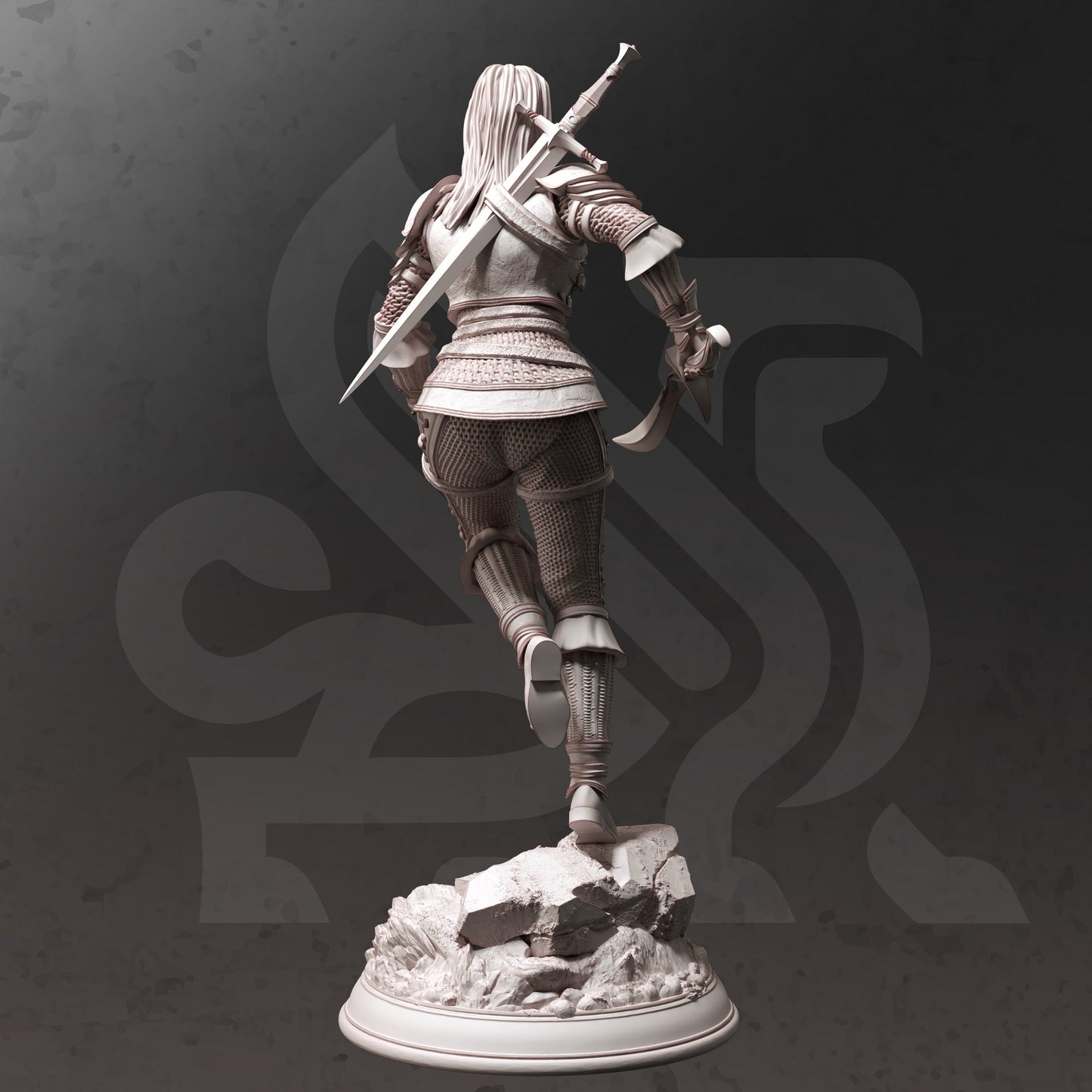 Young Master Bloodhunter - Lina Vixine Figure + Base print 3d 12k dnd miniature Gift Idea mini | Dungeons & Dragons | Tabletop | DM Stash