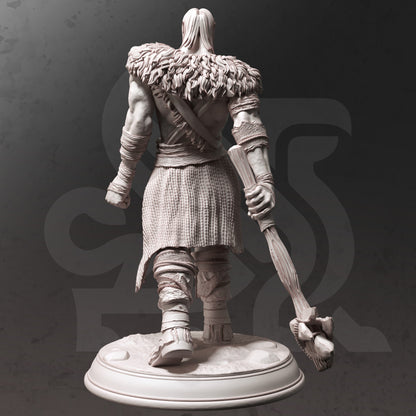 Hill Giant - Hyl Reiser GIANT Figure + Base print 3d 12k dnd miniature Gift Idea mini | Dungeons & Dragons | Tabletop | DM Stash