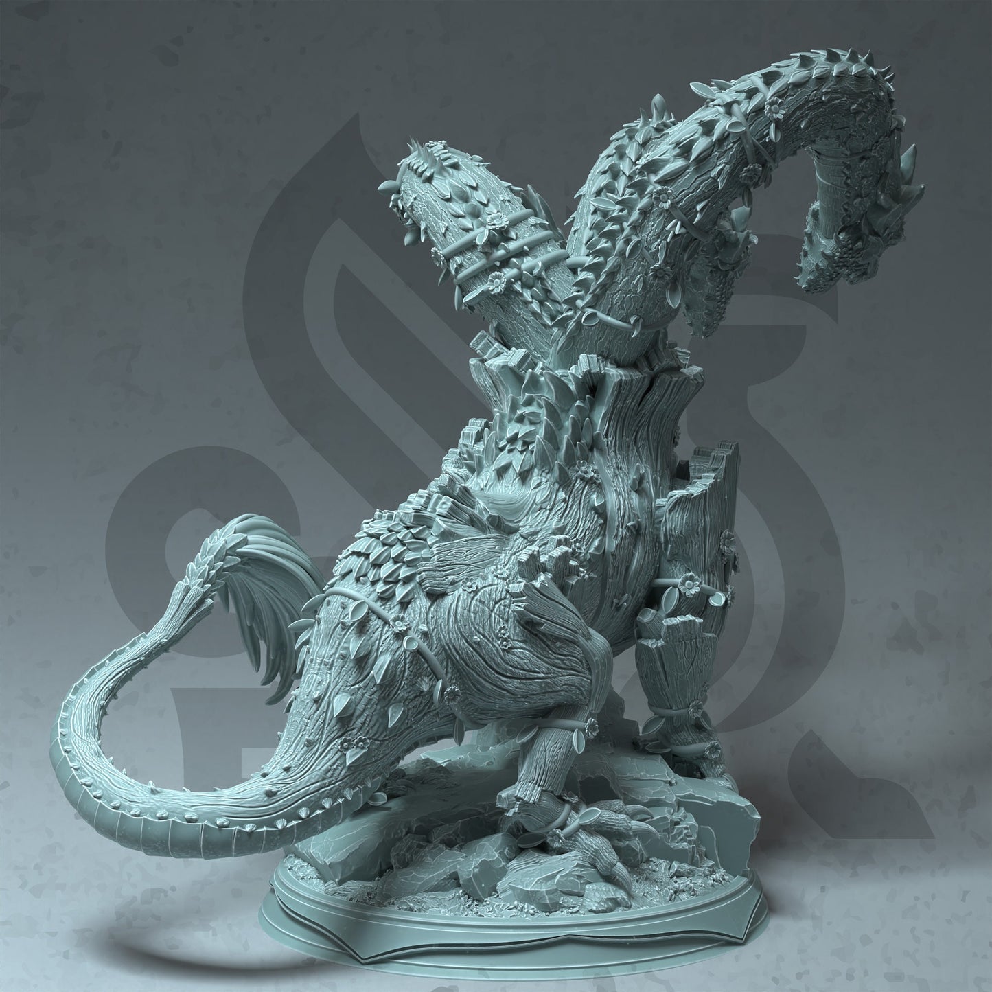 Fey Touched Hydra - Volitra Figure + Base print 3d 12k dnd miniature Gift Idea mini | Dungeons & Dragons | Tabletop | DM Stash