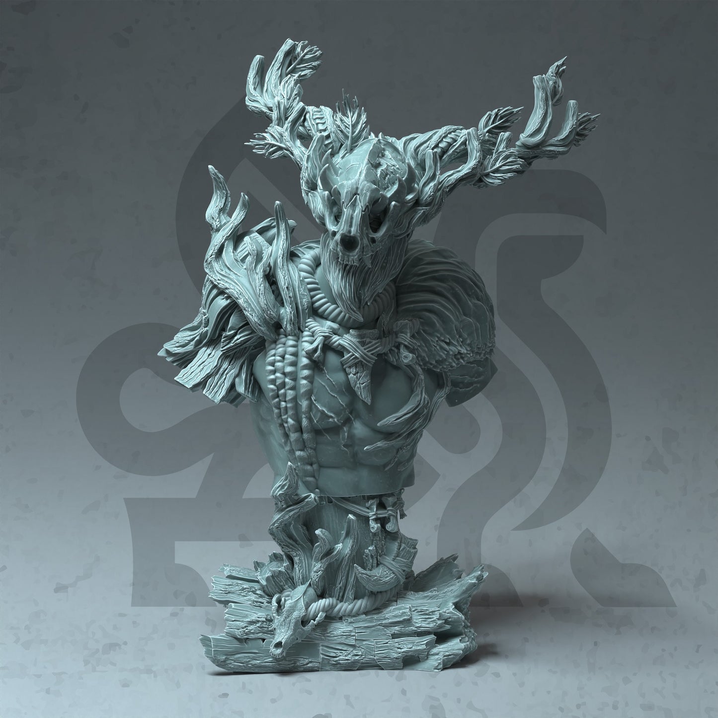 BUST - Treneal the Resilient - 120mm tall - figure print 3d 12k miniature Gift Idea | Dungeons and Dragons |Tabletop DM Stash