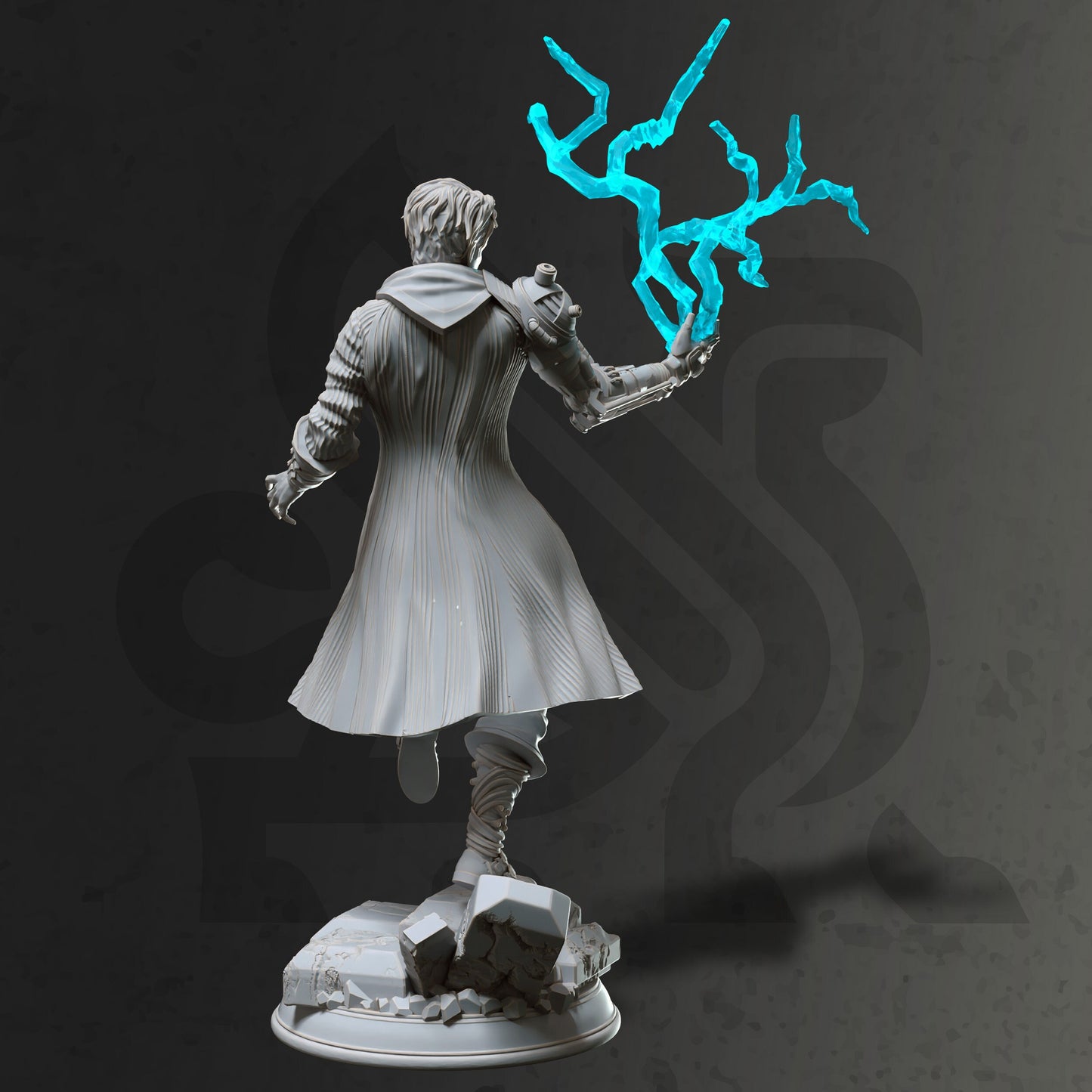 Clockwork Artificer - Mettarion Figure + Base print 3d 12k dnd miniature Gift Idea mini | Dungeons & Dragons | Tabletop | DM Stash