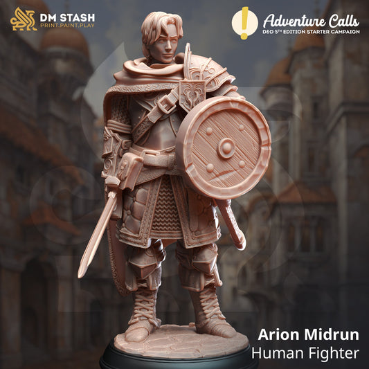 Human Fighter - Arion Midrun Knight