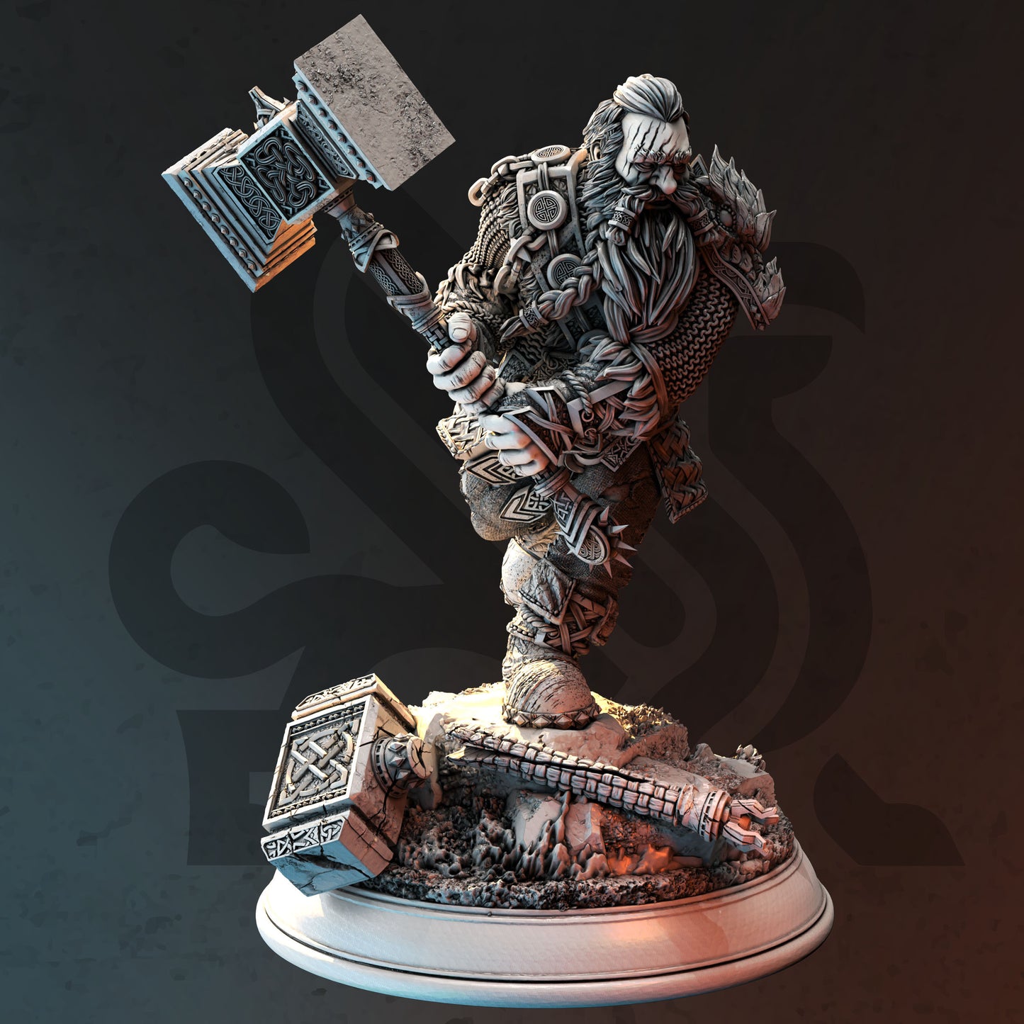 Elite Dwarf Barbarian - Rend Madbeard