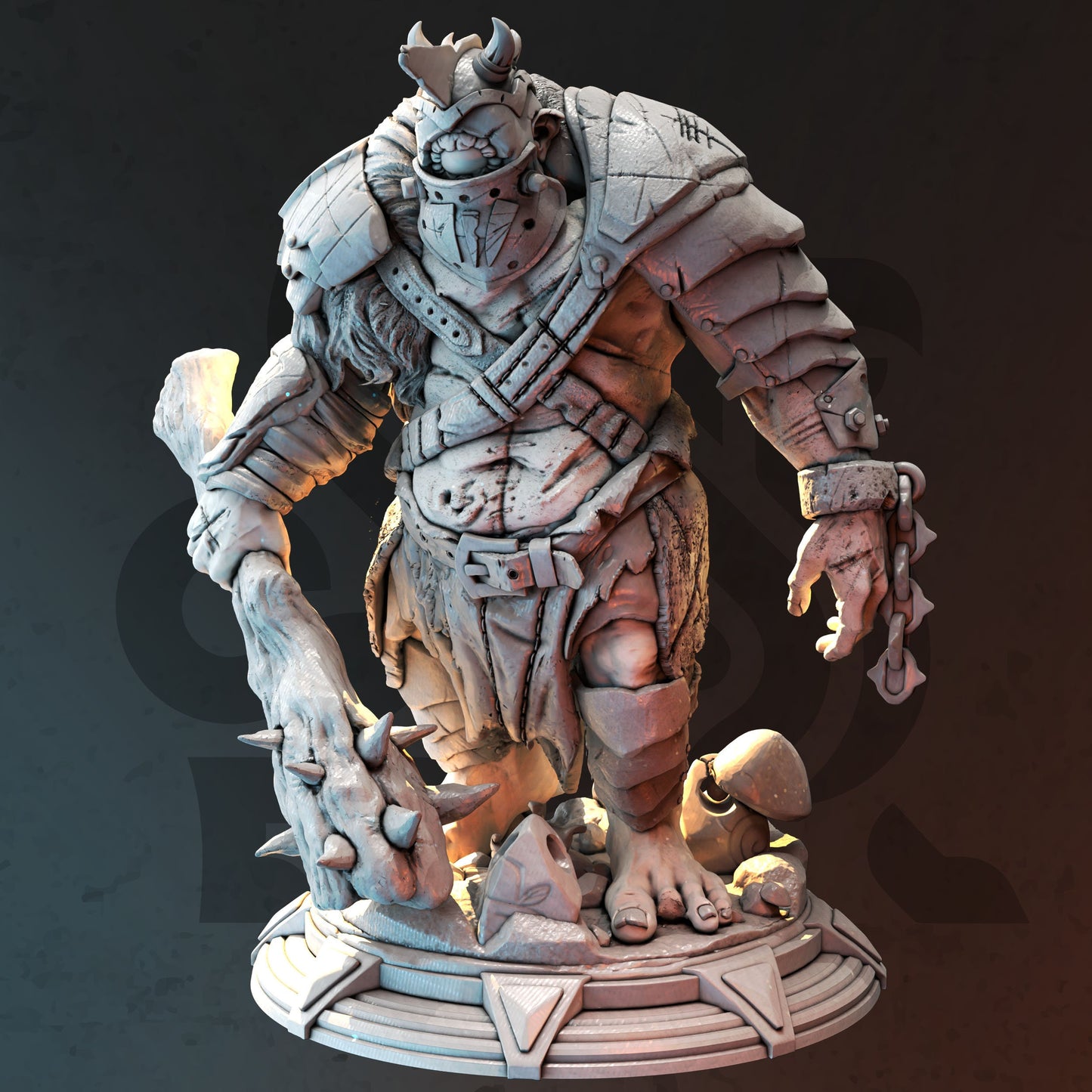 Elite Cyclops Monster - Duragdor HUGE Figure 12k + Base Print 3D RPG Miniature Gift Idea mini | Dungeons & Dragons | Tabletop | DM Stash