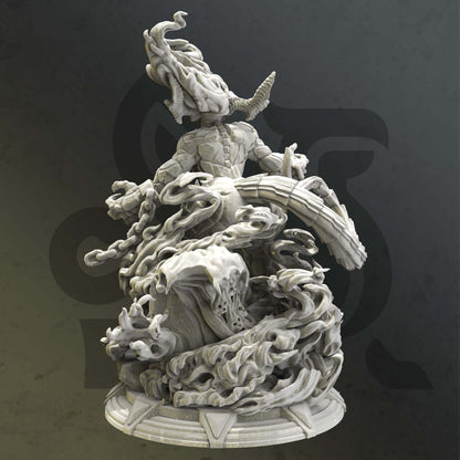 Mother of Hell - Nosmarka Undead Beast Demon Figure 12k + Base Print 3D RPG Miniature Gift Idea mini | Dungeons & Dragons  Tabletop DM Stash