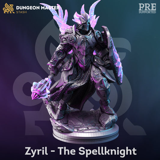 Arcana Cleric - Zyril Warrior with Mace Figure 12k + Base Print 3D RPG Miniature Gift Idea mini | Dungeons & Dragons  Tabletop DM Stash