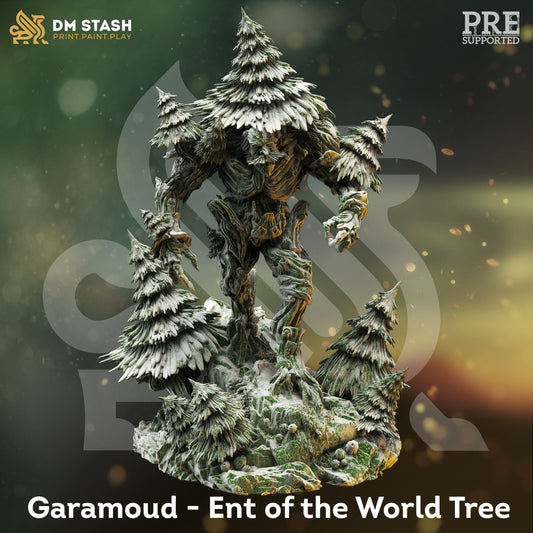 Treant of the Pine - Garamoud Forest HUGE Figure with base print 3d 12k miniature Gift Idea mini | Dungeons & Dragons | Tabletop | DM Stash