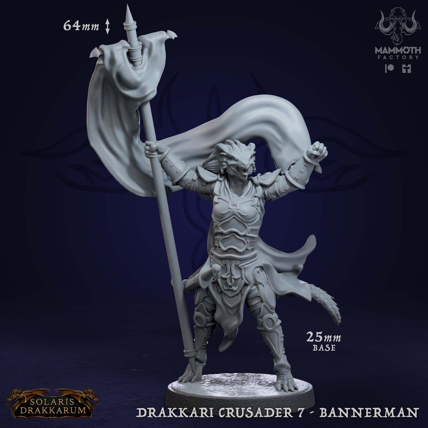 Drakkari Crusader Warband Bundle 8 Figures 12k 14k + BONUS Print 3D RPG Miniature Gift Idea mini | Dungeons & Dragons | Tabletop Mammoth