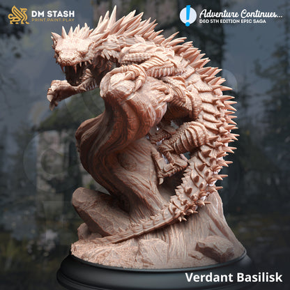 Verdant Basilisk - Lizzard Predator Beast