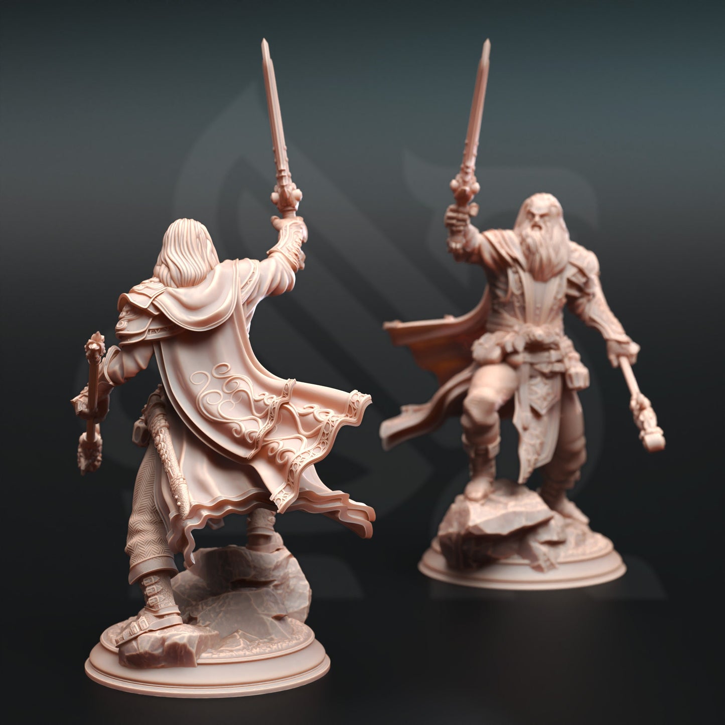 Artemis - Evocation Master Wizard Magic 32mm Figure + BONUS print 3d 12k miniature Gift Idea TTRPG | Dungeons & Dragons | Tabletop DM Stash