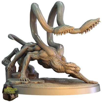 Panther - Mutated Monster BIG Figure 12k 14k + BONUS Print 3D RPG Miniature Gift Idea mini | Dungeons & Dragons | Tabletop | Mammoth