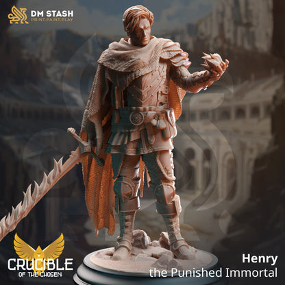 Henry Human Psionic Spellsword Fire Knight