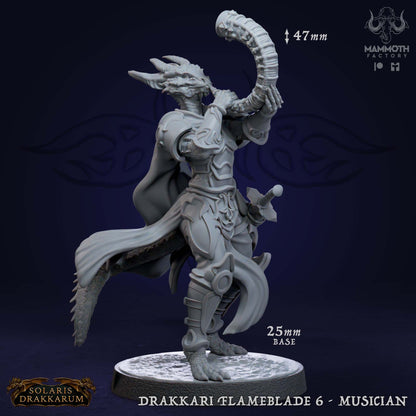 Drakkari Flamebaldes Warband Bundle : 8 figurines (12 000 $, 14 000 $) + BONUS ! Miniature 3D imprimée pour RPG, idée cadeau | Donjons et Dragons | Mammoth sur table
