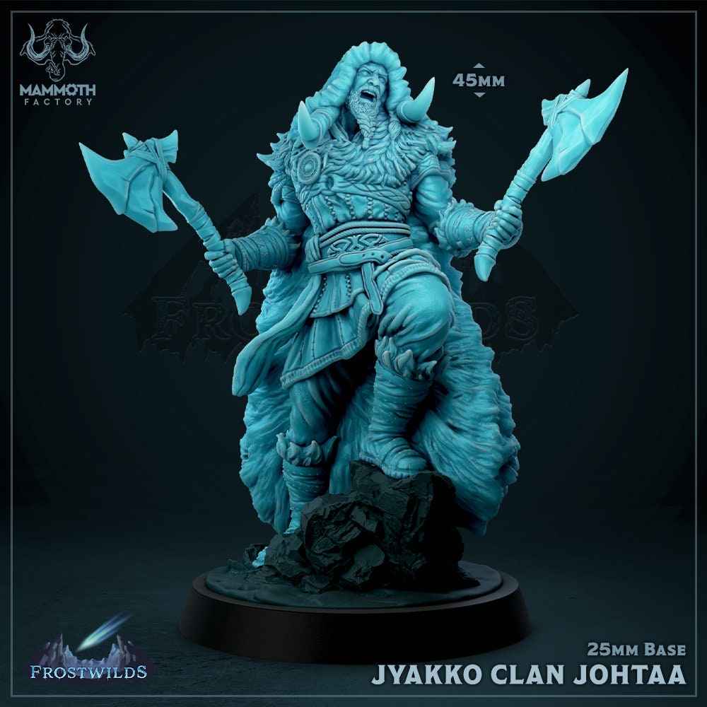 Jyaakko – Clan Johtaa – Shamanic Leader Berserker Warchief