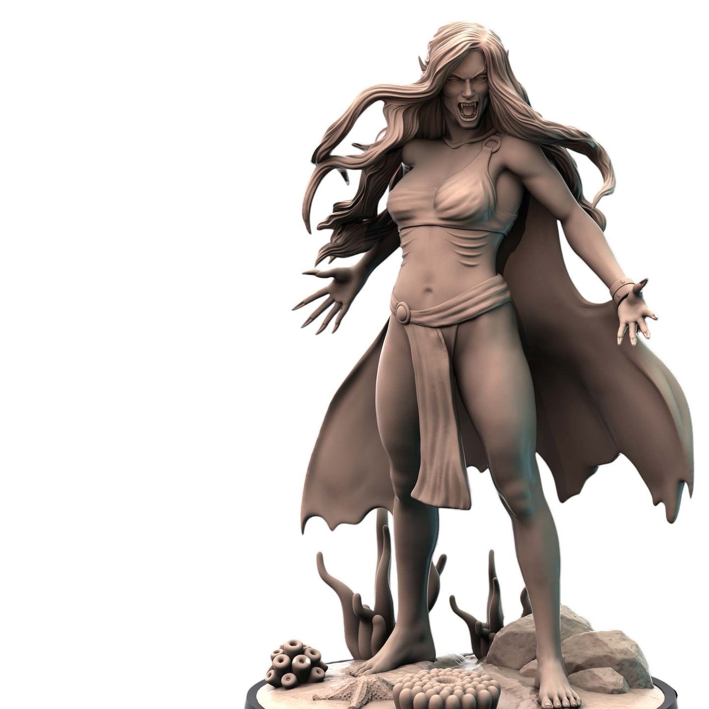 Thessidian Female Vampire Blood Figure 12k 14k + BONUS Print 3D RPG Miniature Gift Idea mini | Dungeons & Dragons | Tabletop | Mammoth