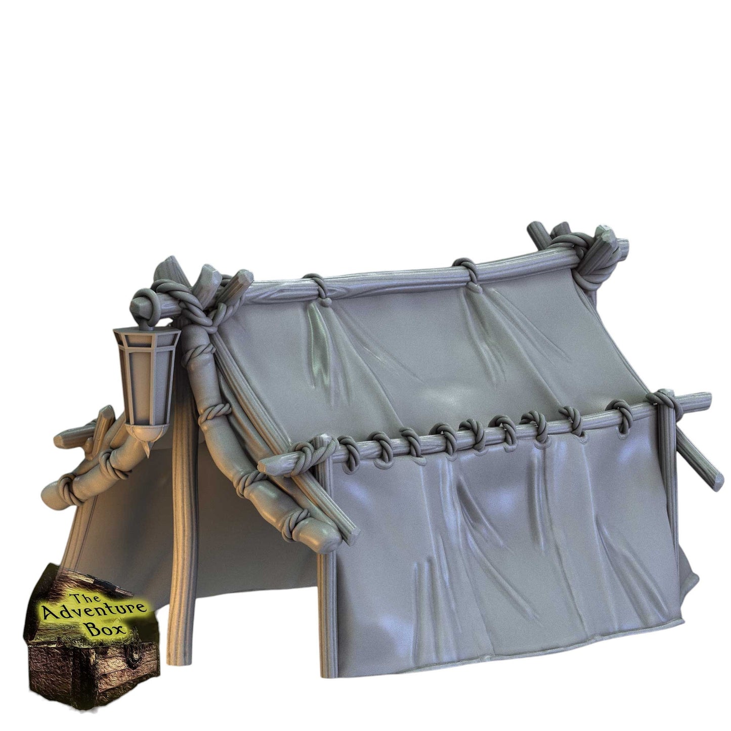 Tent - Terrain Enviro Object Figure 12k 14k + BONUS Print 3D RPG Miniature Gift Idea mini | Dungeons & Dragons | Tabletop | Mammoth