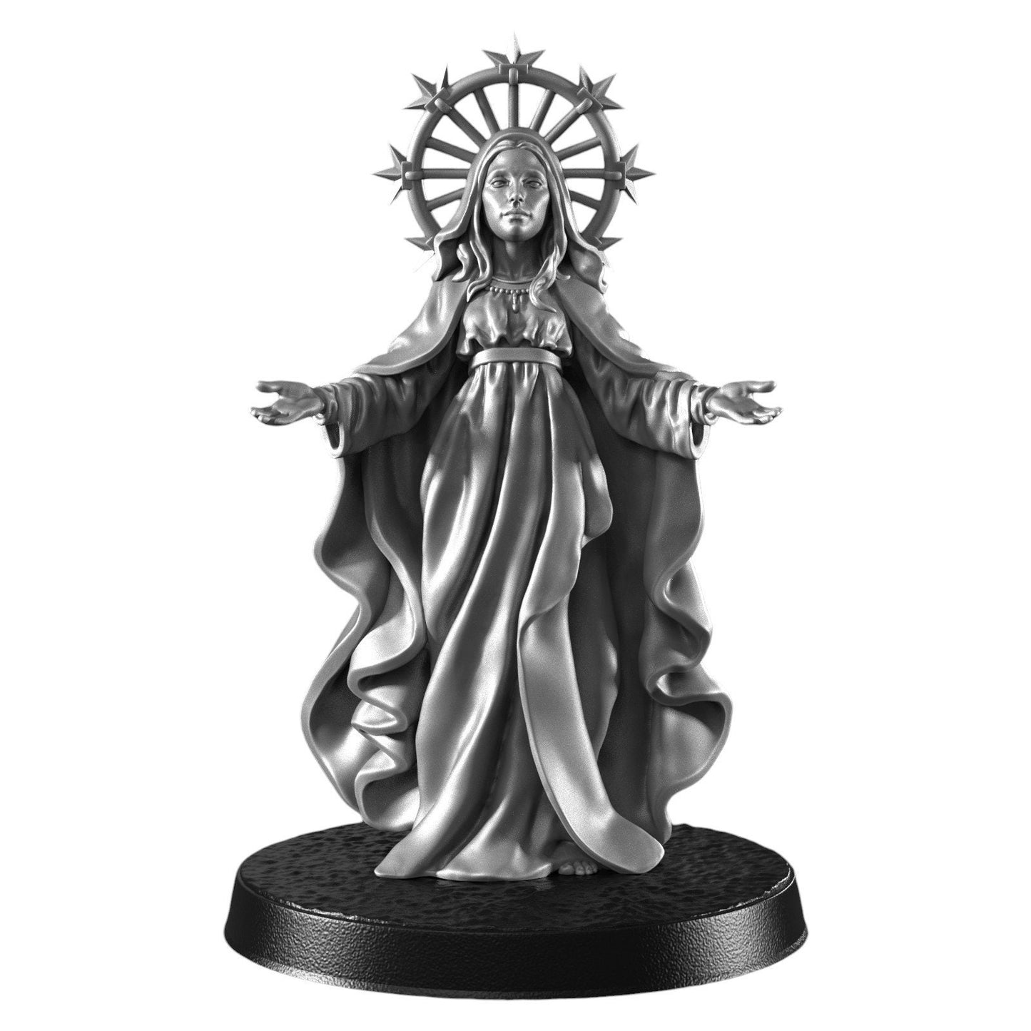 Saint Eulalia - Female Priestess Figure 12k 14k + BONUS Print 3D RPG Miniature Gift Idea mini | Dungeons & Dragons | Tabletop | RN Estudio