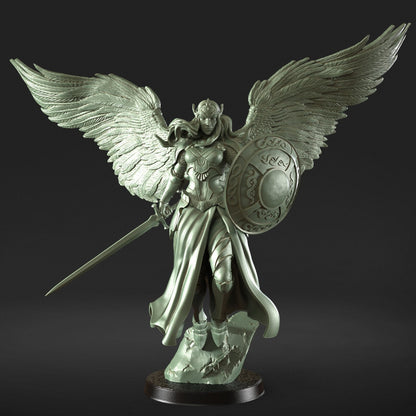 Eulalia - Queen Archangel Large Figure 12k 14k + BONUS Print 3D RPG Miniature Gift Idea mini | Dungeons & Dragons | Tabletop | RN Estudio