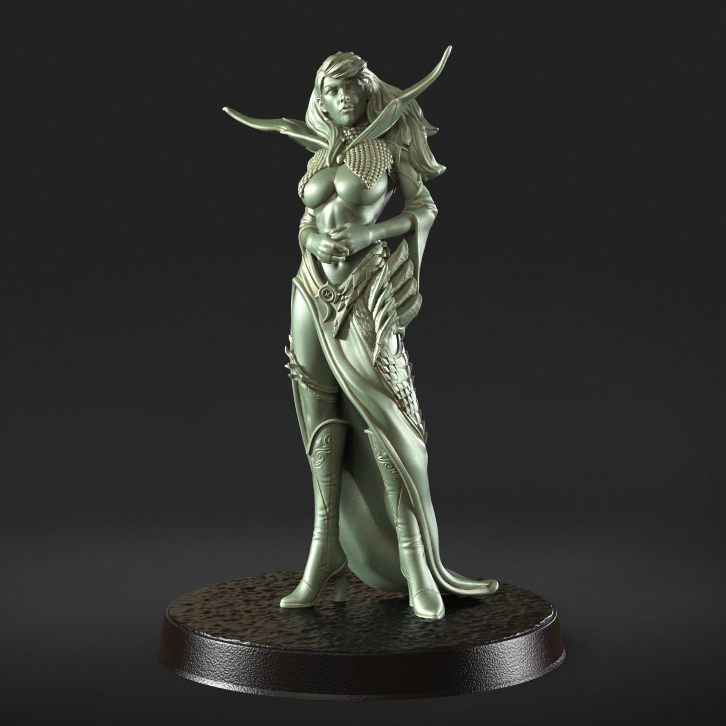 Persephone - Female Lord of Hell Figure 12k 14k + BONUS Print 3D RPG Miniature Gift Idea mini | Dungeons & Dragons | Tabletop | RN Estudio