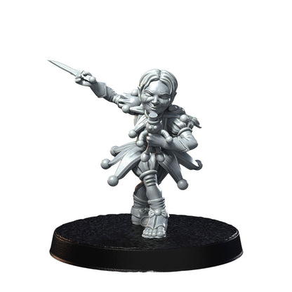 Coffret Stubborn Jesters, 10 figurines (12 000 $, 14 000 $) + BONUS, impression 3D, miniature RPG, idée cadeau | Donjons et Dragons | Jeux de table RN Estudio