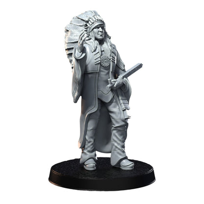 Coffret Armée de Guerriers Indiens : 10 figurines (12 000 $, 14 000 $) + BONUS ! Impression 3D ! Miniature RPG ! Idée cadeau ! | Donjons et Dragons | Jeux de table RN Estudio