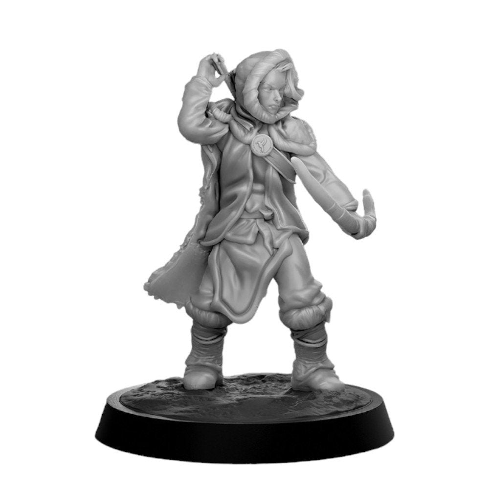 Ysella - Young Army Archer Figure DND 14k + BONUS Print 3D RPG Miniature Gift Idea mini | Dungeons n Dragons D&D | Tabletop | Mammoth