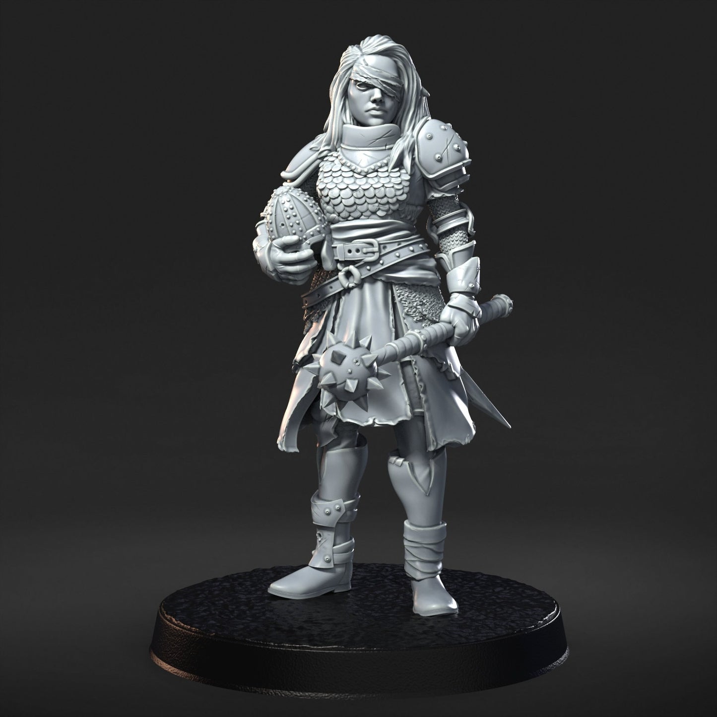 Steel Age - Warriors Knights Swords for dnd Figure Print 3D miniature miniatures | Gift Idea | Dungeons and Dragons D&D Tabletop RN Estudio
