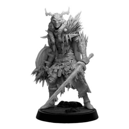 Ancestor - The Dark Frost Knight Figure DND 14k + BONUS Print 3D RPG Miniature Gift Idea mini | Dungeons n Dragons D&D | Tabletop | Mammoth