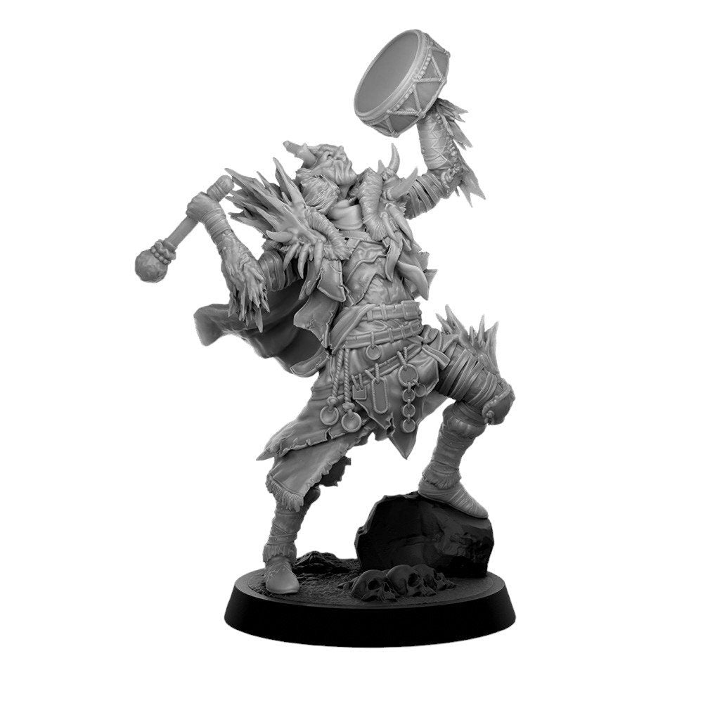 Ancestor 6 Musician Enemy Scout Figure DND 14k + BONUS Print 3D RPG Miniature Gift Idea mini | Dungeons n Dragons D&D | Tabletop | Mammoth