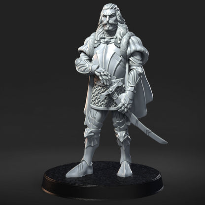 Steel Age – Krieger, Ritter, Schwerter für D&amp;D-Figuren, 3D-Miniaturen drucken | Geschenkidee | Dungeons and Dragons D&amp;D Tabletop RN Estudio