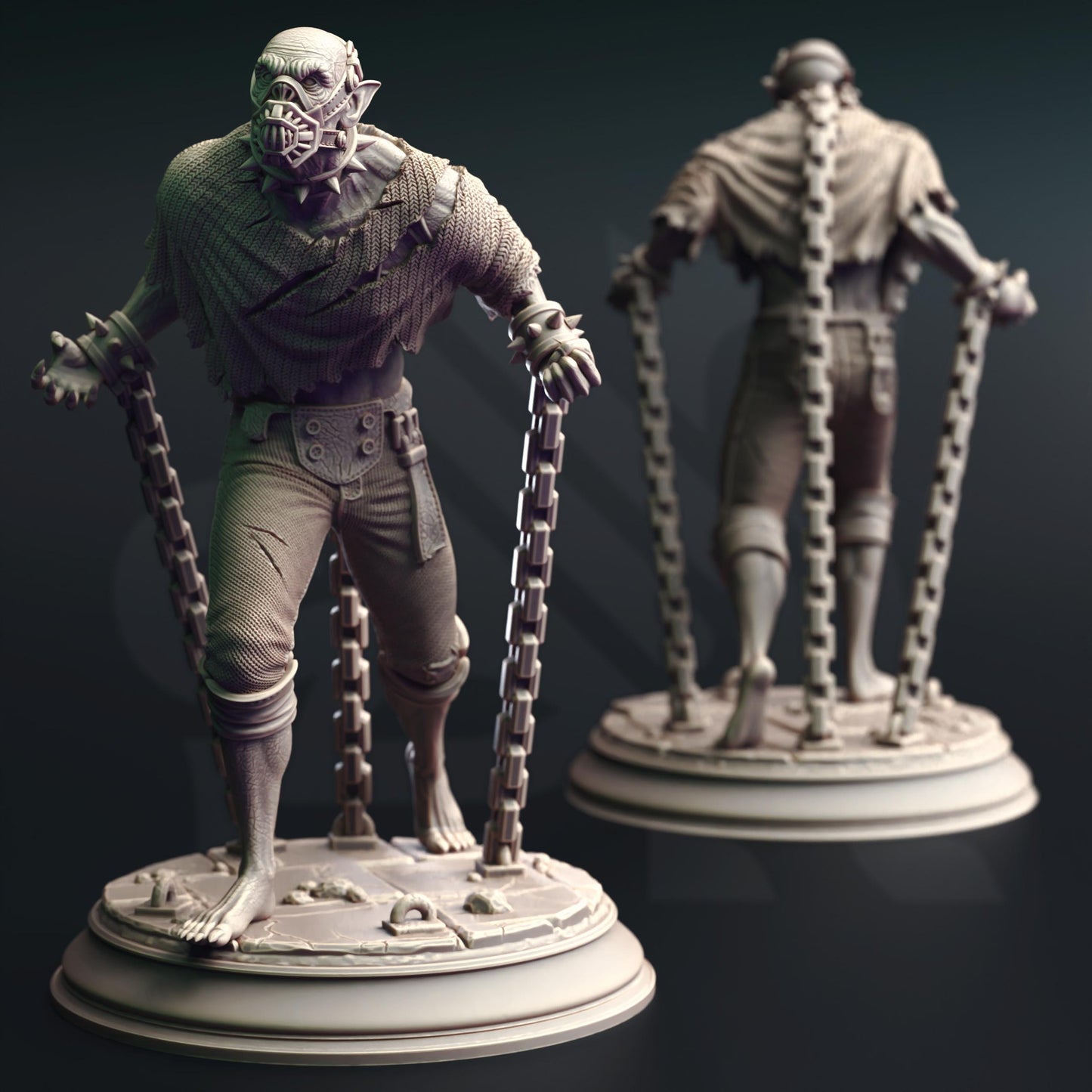 Vampire Thralls of the Coven Beasts Figure 14k + Base Print 3D RPG Miniature Gift Idea mini | Dungeons & Dragons DND Tabletop | DM Stash