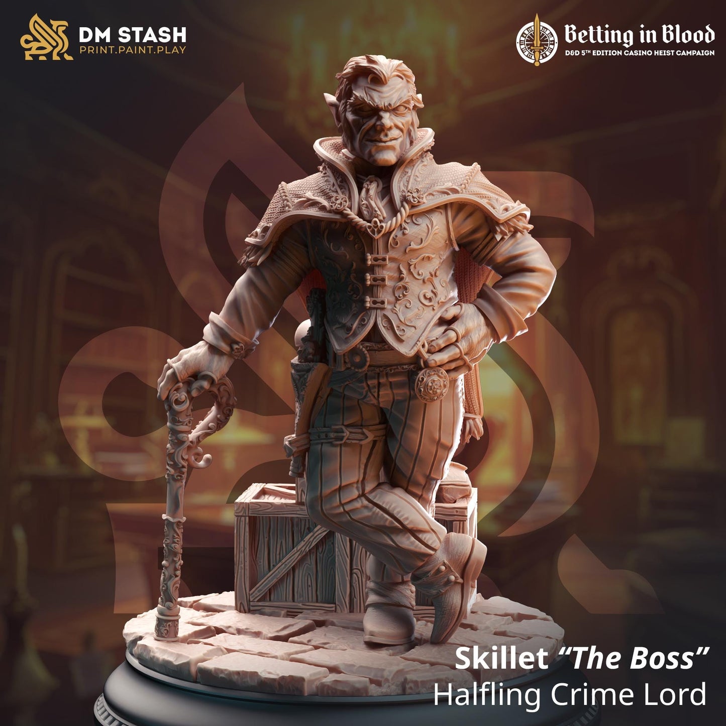 Halfling Crime Lord - Skillet the Boss