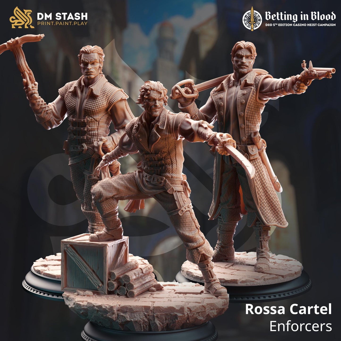 Bandit Swashbuckler Thugs - Rossa Cartel