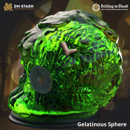 Gelatinous Sphere Magic Spell